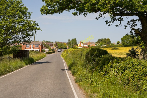 Photo 6"x4" Approaching Boorley Green on Maddoxford Lane Boorley Green c2009