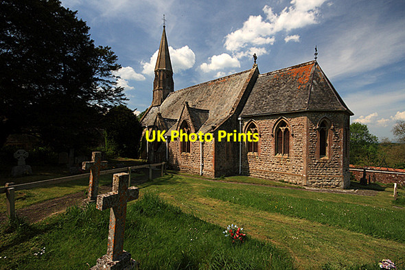 Photo 6"x4" Woolland Church (of unknown dedication) Woolland c2008