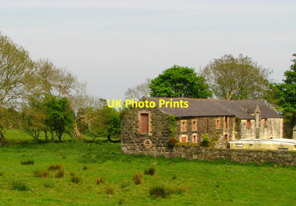 Photo 6"x4" Old farm buildings, Carnfunnock Country Park Ballygalley c2008