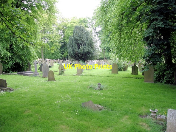 Photo 6"x4" Crewe - Coppenhall Cemetery Crewe c2008
