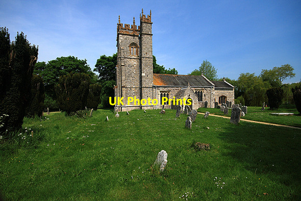 Photo 6"x4" Parish church of St Laurence - Affpuddle Affpuddle c2008