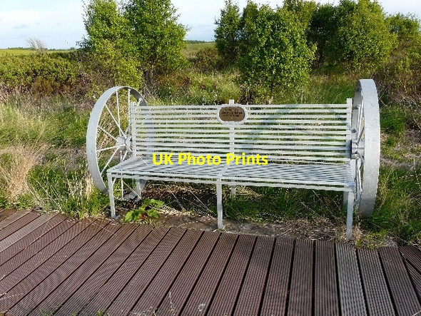 Photo 6"x4" Seat in the Moss Longcroft\/NY2158 c2008
