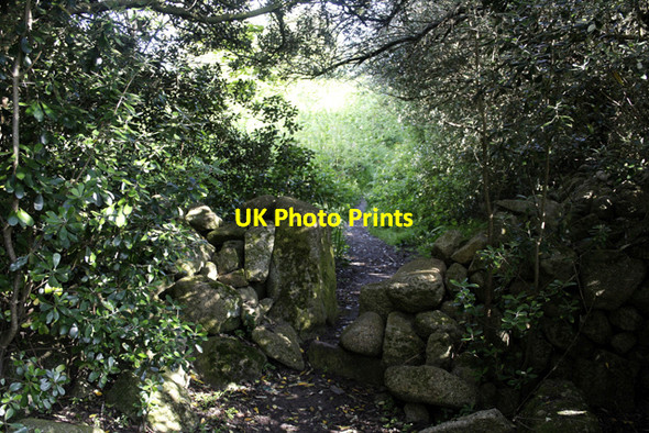Photo 6"x4" Path from Covean Hugh Town c2008