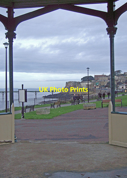 Photo 6"x4" View from the bandstand Clevedon c2008