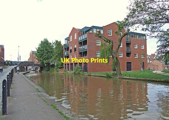 Photo 6"x4" Canalside apartments Chester c2008