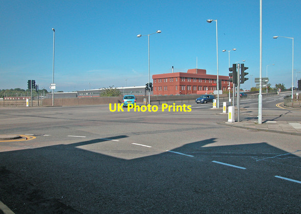 Photo 6"x4" Road junction Chester c2004 P1