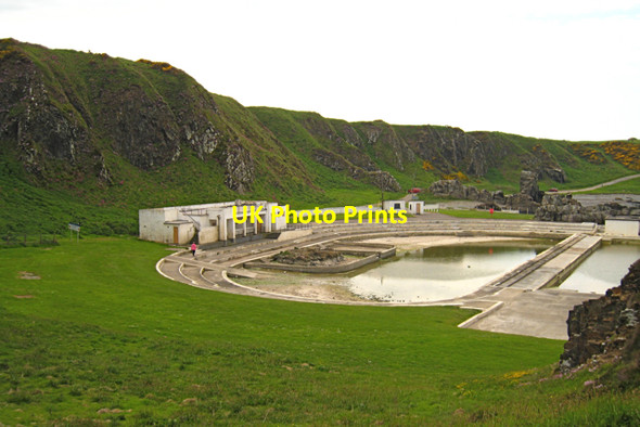 Photo 6"x4" Macduff: Tarlair open air swimming pool Macduff c2008