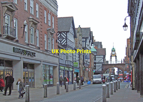 Photo 6"x4" Foregate Street Chester c2008