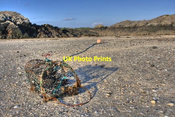 Photo 6"x4" Lobster Pot, Port B\u00c3\u00a0n Bunacaimb c2008