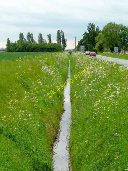 Photo 6"x4" Drain beside lane Rawcliffe Bridge c2009