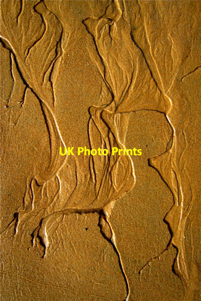 Photo 6"x4" Newburgh: patterns in the sand on Newburgh beach Newburgh\/NJ9925 c2008 P1