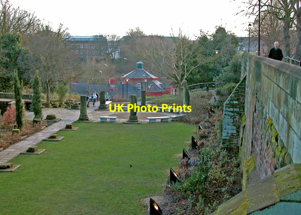 Photo 6"x4" The Roman Gardens Chester c2002