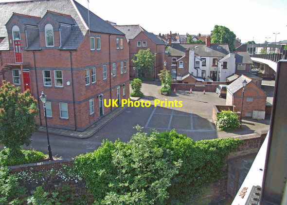Photo 6"x4" Back Canal Street Chester c2008