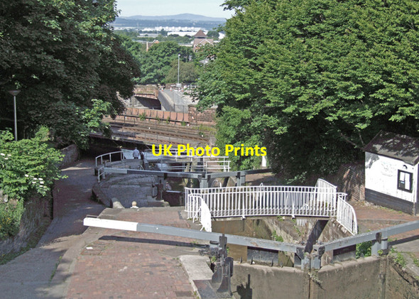 Photo 6"x4" Northgate locks Chester c2008
