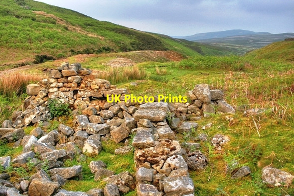 Photo 6"x4" Former Lead Workings at Bleaberry Gill Arkle Town c2008