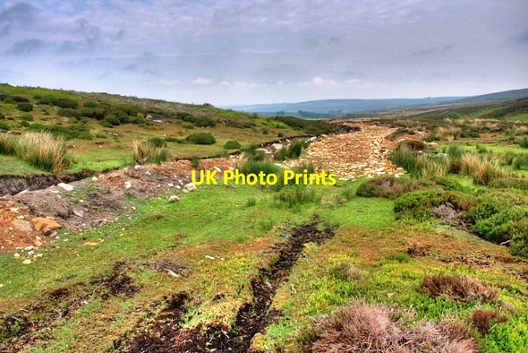 Photo 6"x4" Unmapped Track, Roan Beck Washfold\/NZ0502 c2008