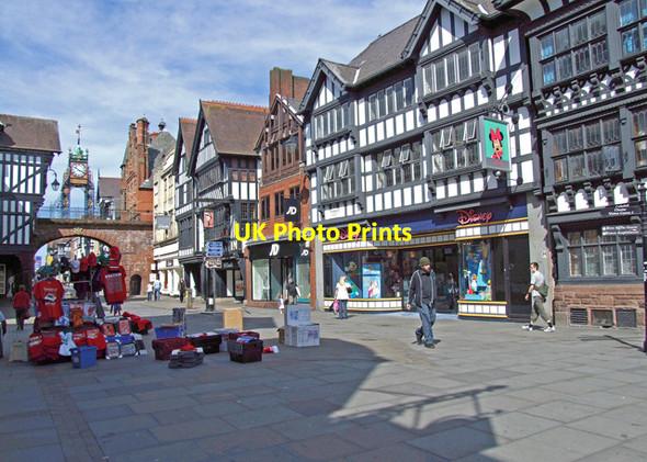 Photo 6"x4" Foregate Street Chester c2008