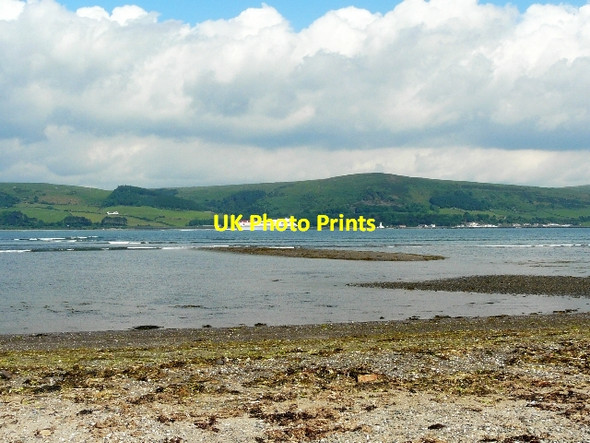 Photo 6"x4" Sandbanks in Loch Ryan Cairnryan c2008