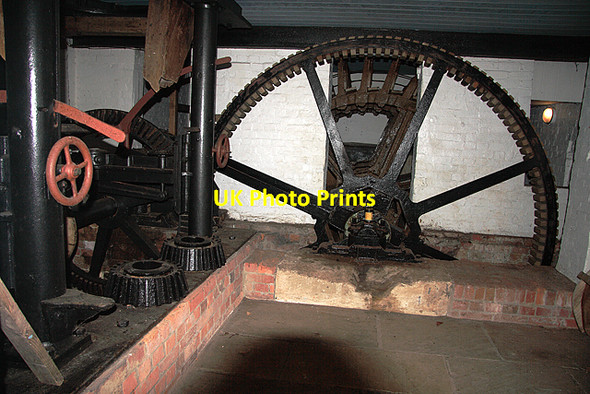 Photo 6"x4" Stanbridge Mill machinery Gussage All Saints c2008