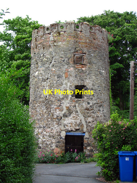 Photo 6"x4" Old windmill, Holywood Cultra c2008