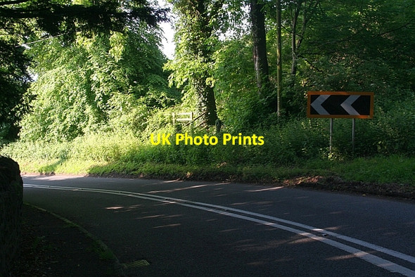 Photo 6"x4" The bend in the A4104 at Little Malvern Little Malvern c2008