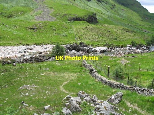Photo 6"x4" River Etive, fairly low water level Dalness\/NN1651 c2008