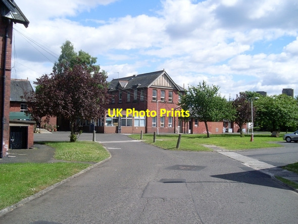 Photo 6"x4" Grounds of Blawarthill Hospital Scotstoun\/NS5268 c2008