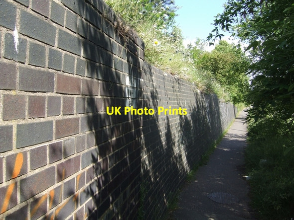 Photo 6"x4" All that remains of Bridge 26 on the Walsall Wood Branch Brownhills\/SK0405 c2008
