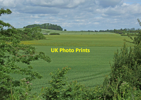 Photo 6"x4" Arable land Chesterton Green c2008