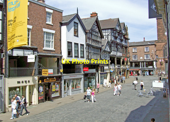 Photo 6"x4" Bridge Street Chester c2008
