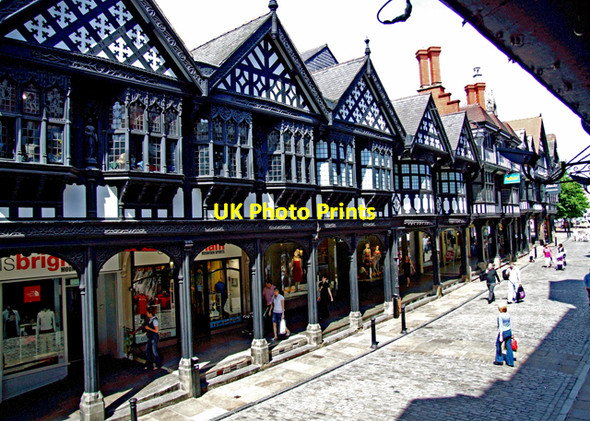 Photo 6"x4" Northgate Street Chester c2008 P1