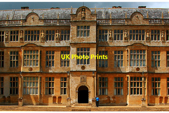 Photo 6"x4" Montacute House East Front detail East Stoke\/ST4817 c2008