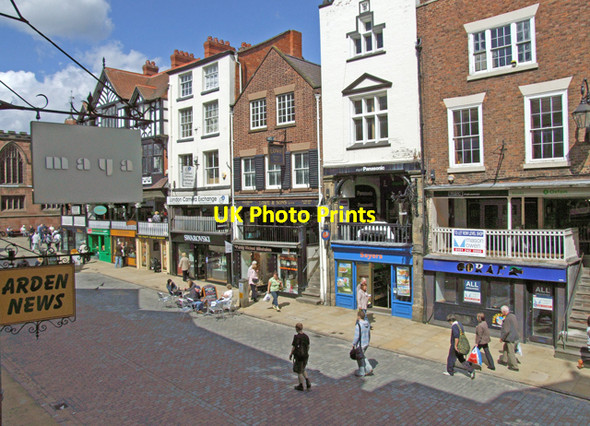 Photo 6"x4" Bridge Street Chester c2008 P1
