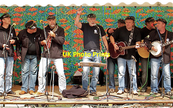 Photo 6"x4" Portsoy: Slogmaakane at the Portsoy Boat Festival Portsoy c2008