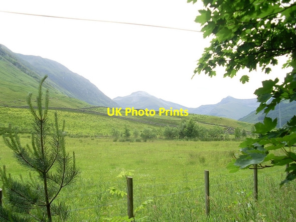 Photo 6"x4" Field behind Achintee House Fort William\/An Gearasdan c2008