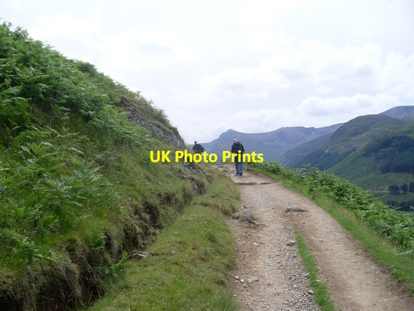 Photo 6"x4" Bend in the path to Ben Nevis Fort William\/An Gearasdan c2008