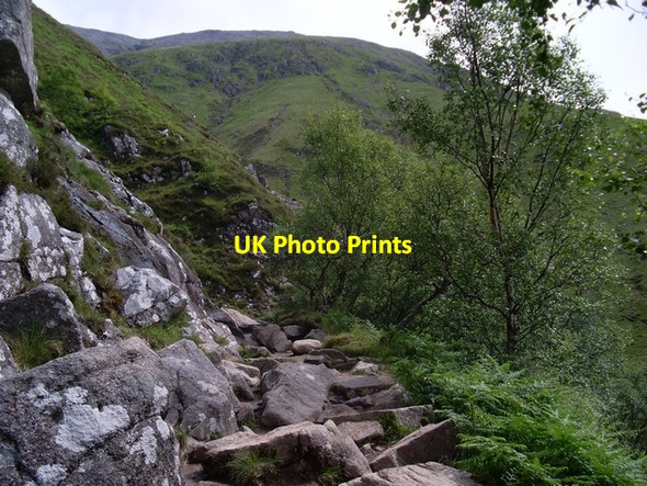 Photo 6"x4" Approaching a ford on the Ben Nevis path Fort William\/An Gearasdan c2008