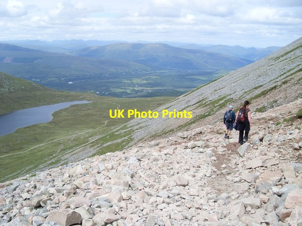 Photo 6"x4" Ben Nevis side Ben Nevis c2008