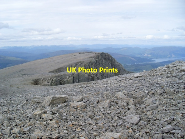 Photo 6"x4" Ridge near Ben Nevis summit Ben Nevis c2008