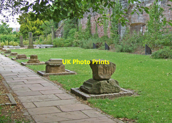 Photo 6"x4" Roman Gardens Chester c2008