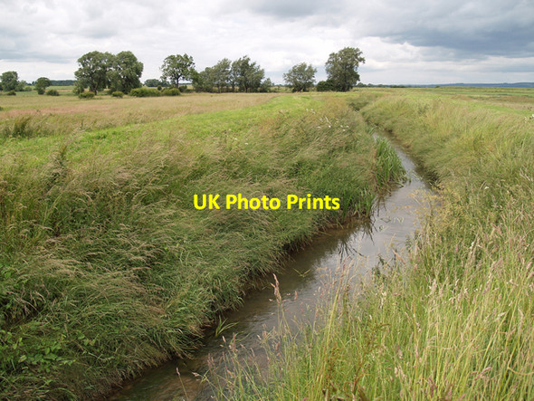Photo 6"x4" The Halton Drain West Halton c2008