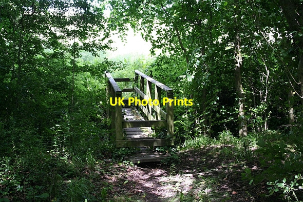 Photo 6"x4" Footbridge near Sudeley Cottage Green Street\/SO8740 c2008
