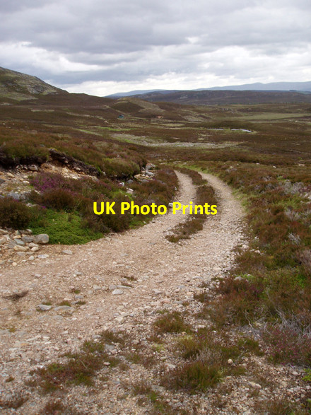 Photo 6"x4" Track near Garrocher Carn Glas-choire c2008