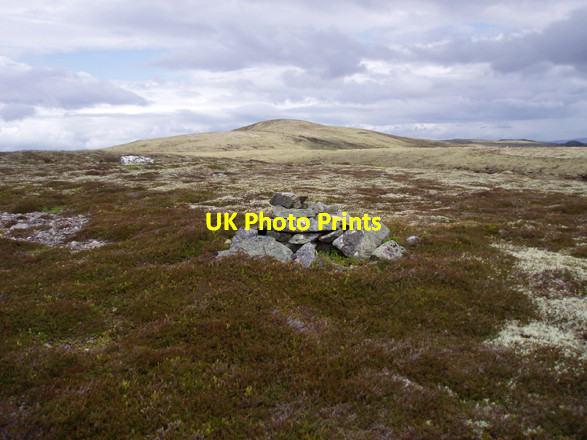 Photo 6"x4" Small Cairn, Carn Iain Ruaidh Foregin c2008