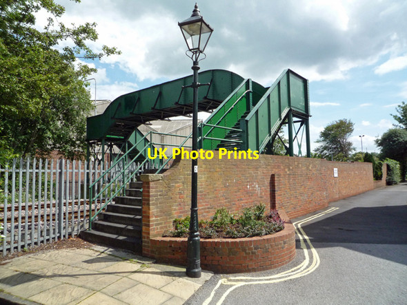 Photo 6"x4" Friars Lane Footbridge, Beverley Beverley c2008