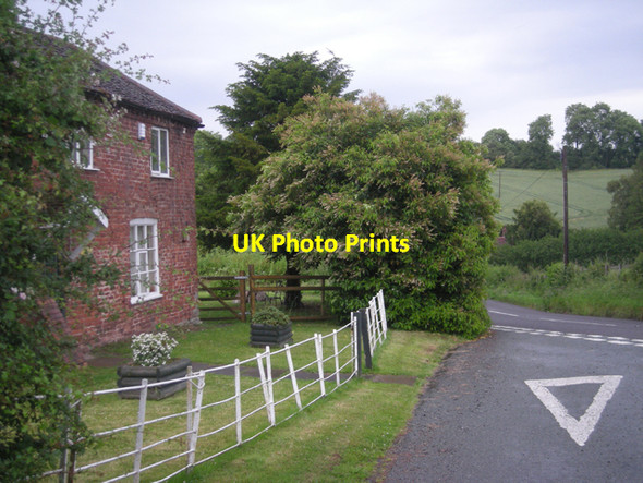 Photo 6"x4" Junction at Horsford Bridge Deuxhill c2008