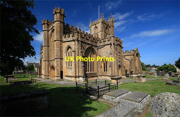 Photo 6"x4" Parish Church of St Bartholomew - Crewkerne Crewkerne c2008