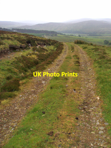 Photo 6"x4" Hill Track Above River Findhorn Clune\/NH7925 c2008