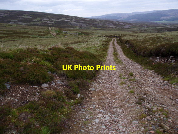Photo 6"x4" Track on Carn a' Bhothain Duibh Carn a' Bhothain Duibh c2008