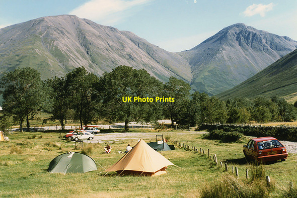 Photo 6"x4" National Trust campsite, Wasdale Head Wasdale Head\/NY1808 c1987